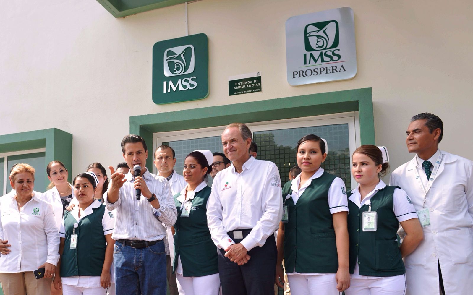 Presidente Inaugura Hospital Del Imss Prosperaimss Prospera Se Extiende Infraestructura Médica 0123