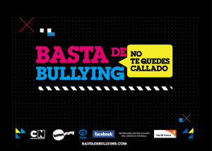 Alza la voz contra el bullying