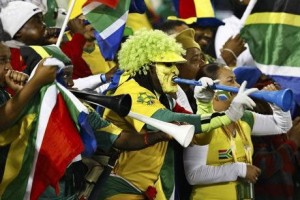 Johannesburgo, Sudáfrica, primer Mundial africano,vuvuzelas, una trompeta de plástico, debut de los Bafana Bafana,afición sudafricana,fisonomía de Johannesburgo, Copa del Mundo,