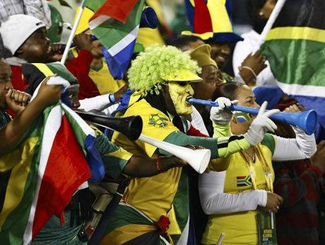 Johannesburgo, Sudáfrica, primer Mundial africano,vuvuzelas, una trompeta de plástico, debut de los Bafana Bafana,afición sudafricana,fisonomía de Johannesburgo, Copa del Mundo, 