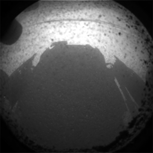 Imagen de Curiosity en Marte