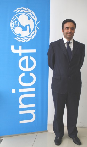 Javier Álvarez, Representante Adjunto de UNICEF, México. Foto: cortesía Secretaría de Salud. 