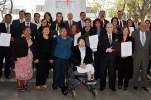Ganadores del premio nacional de acción voluntaria y solidaria 2013