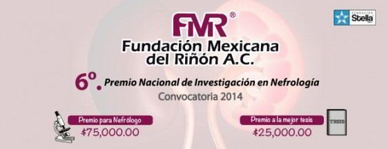 Premio de investigacion Fundación Mexicana del Riñón A.C
