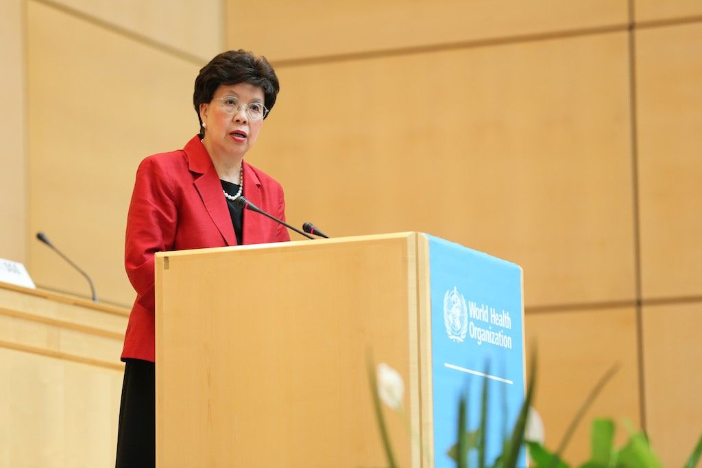 Directora General de la Organización Mundial de la Salud (OMS), Margaret Chan