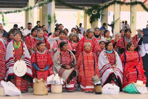 Mujeres de la comunidad Triqui en Oaxaca