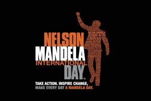 Ilustración del día internacional de Nelson Mandela