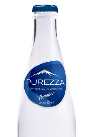 Foto de nueva agua mineral Purezza