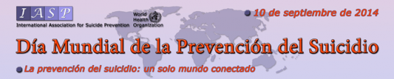 Banner del Día Mundial de Prevención del Suicidio