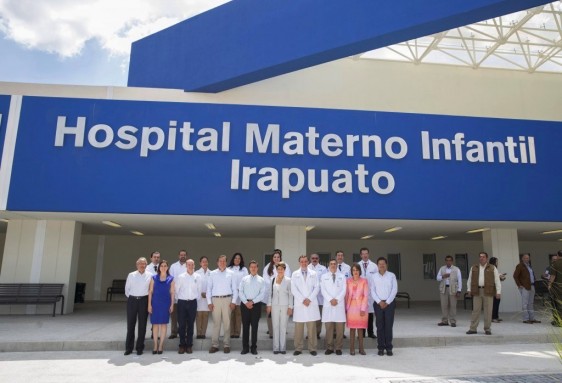 Con una inversión de 286 millones de pesos, el presidente de México, Enrique Peña Nieto y el gobernador del Estado de Guanajuato, Miguel Márquez Márquez  inauguraron el Hospital Materno Infantil.