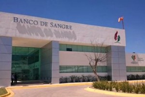 Fachada del Banco de Sangre para los Servicios Salud del Estado de Durango