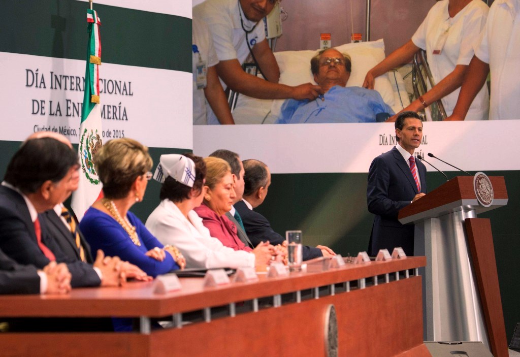 Presidinte y Presidente Enrique Peña Nieto