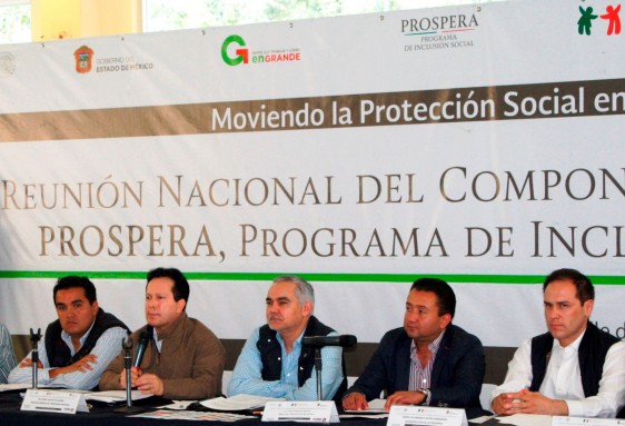 Se lleva a cabo Reunión Nacional del Seguro Popular - PROSPERA en el Estado de México