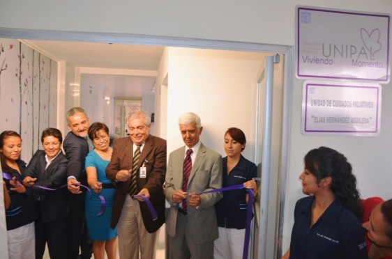 Se puso en marcha la Unidad de Cuidados Paliativos “Elías Hernández Aguilera” en el Hospital Central “Dr. Ignacio Morones Prieto”