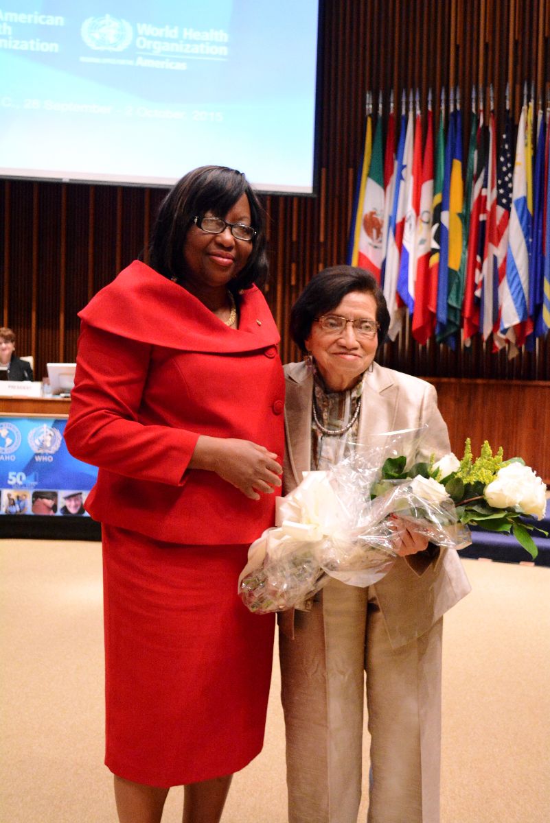 Carissa F. Etienne y María Isabel Rodríguez