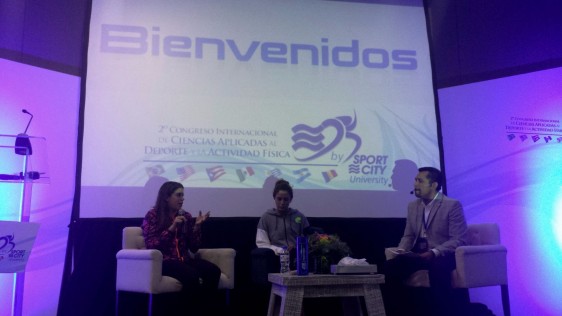 En el primer día de actividades, las clavadistas olímpicas Paola Espinosa y Alejandra Orozco, compartieron su experiencia como atletas de alto rendimiento.