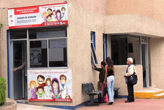 La cobertura total de servicios de salud del Seguro Popular es de poco más de 57 millones de mexicanos