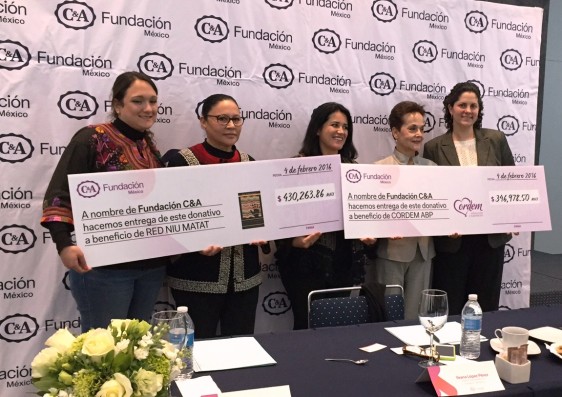 Decenas de miles de empleados de C&A participan en la campaña global para recaudar fondos y rendir honores a esas 'Mujeres Inspiradoras'