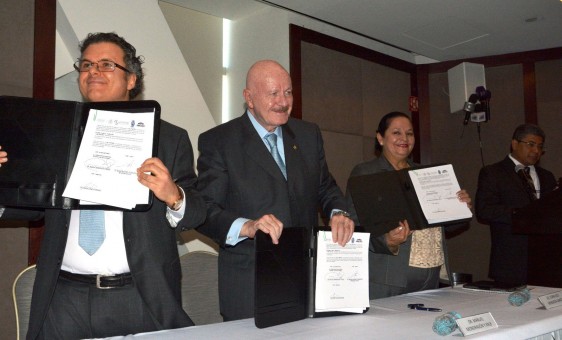 CONADIC suscribió convenio de colaboración con la Unión Nacional de Padres de Familia y la Asociación Mexicana Contra la Adicción