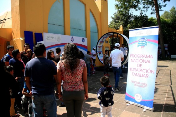 Se reunieron en el Zoológico de Chapultepec más de 40 mil personas, que pudieron hidratarse con Nestlé Pureza Vital y recibir información valiosa sobre hábitos en el consumo de agua.