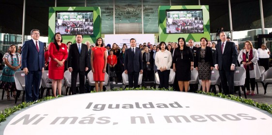 Con la participación de las mujeres, México será en el siglo XXI una nación más libre, de mayor desarrollo y mayor prosperidad, Presidente Enrique Peña Nieto 