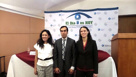 Dra. Fabiola Hernández, Dr. José Luis Rodríguez y y Dra. Vanesa Flores