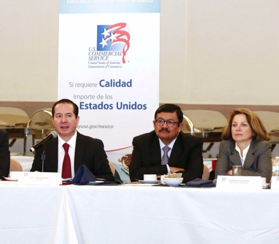 El Comisionado Federal Julio Sánchez y Tépoz se reunió con industriales del sector y autoridades del US Commercial Service