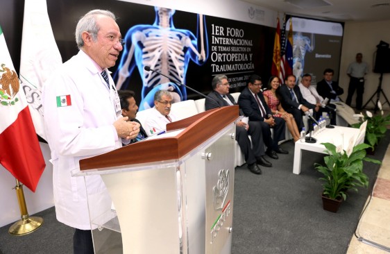 1er. Foro Internacional de Temas Selectos en Ortopedia y Traumatología, ISSSTE capacito a más de 300 profesionales