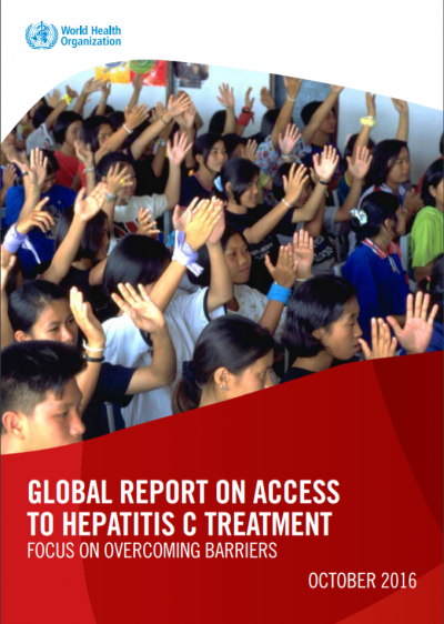 Informe mundial sobre el acceso a los tratamientos de la hepatitis C: la prioridad es vencer los obstáculos