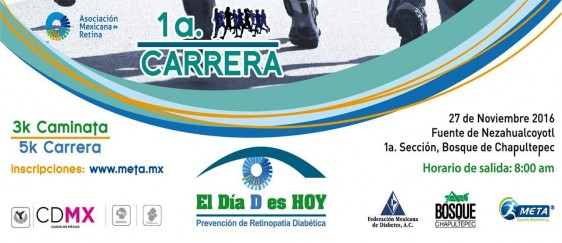 La Asociación Mexicana de Retina (AMR) con su campaña “El Día D es Hoy” busca impulsar la visita al retinólogo y detectar, prevenir, divulgar y concientizar sobre los problemas de la visión que causa la Diabetes como la Retinopatía Diabética