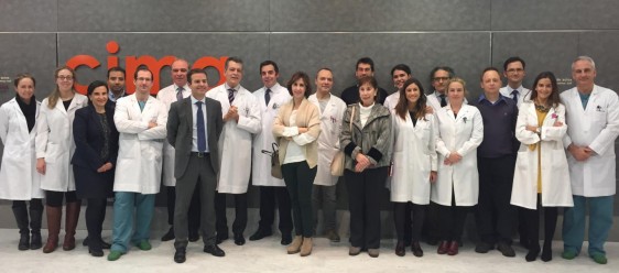 Científicos del grupo de investigación BIOMARCS de la Universidad de Navarra