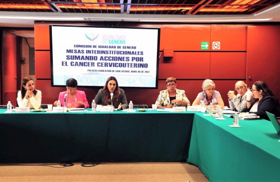 La Comisión de Igualdad de Género y el Frente Común por el Cáncer Cervicouterino, llevaron a cabo las mesas de trabajo “Sumando Acciones por el Cáncer Cervicouterino”.