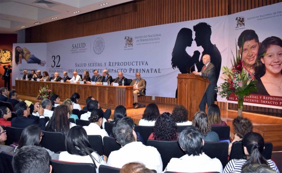 El Secretario de Salud inauguró la 32 Reunión Anual del Instituto Nacional de Perinatología Salud Sexual y Reproductiva del Adolescente: Impacto Perinatal