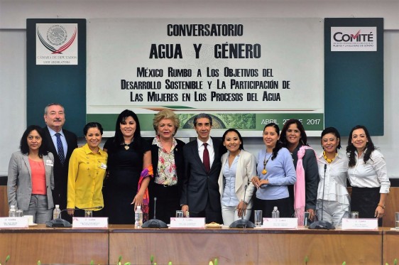 Se realizó conversatorio “Agua y Género, México rumbo a los objetivos de Desarrollo Sustentable y la participación de las mujeres en los procesos de agua”