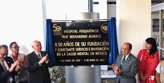 El Secretario de Salud, José Narro Robles, encabezó el 50 aniversario del Hospital Psiquiátrico Fray Bernardino Álvarez