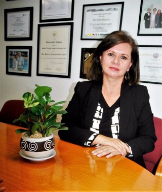 Directora General de los CIJ, Carmen Fernández Cáceres