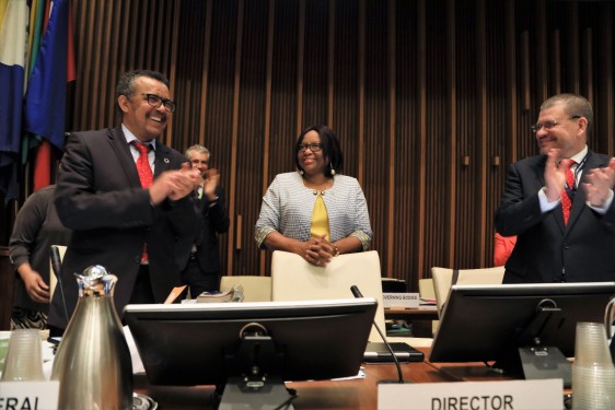 La doctora Carissa F. Etienne fue reelegida este 27 de septiembre de 2017 para un segundo mandato de 5 años como Directora de la Organización Panamericana de la Salud (OPS) por los Estados Miembros de la organización.