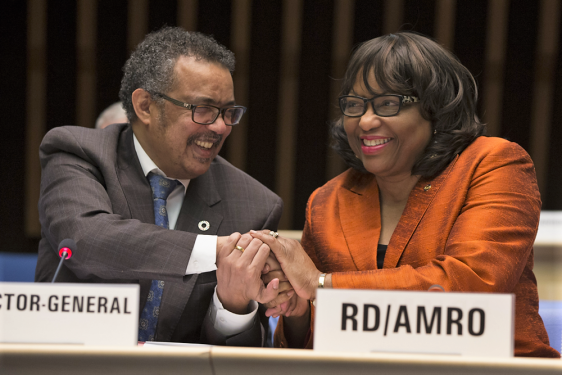  La doctora Carissa F. Etienne fue nombrada hoy como Directora Regional para las Américas de la Organización Mundial de la Salud (OMS) para un segundo mandato por el Consejo Ejecutivo de la OMS