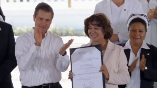 Enrique Peña Nieto y María Dolores Zarza Arizmendi