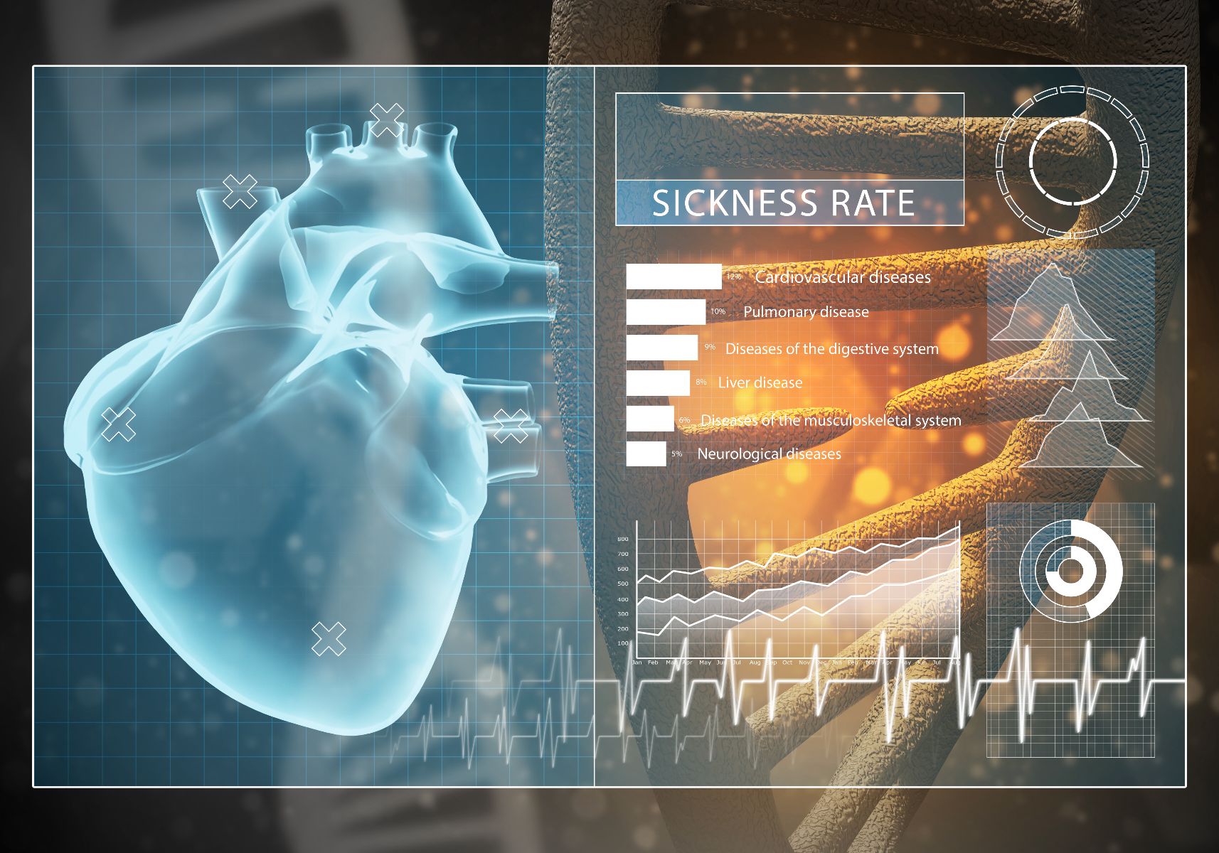 Ilustración de ECV o con alto riesgo cardiovascular