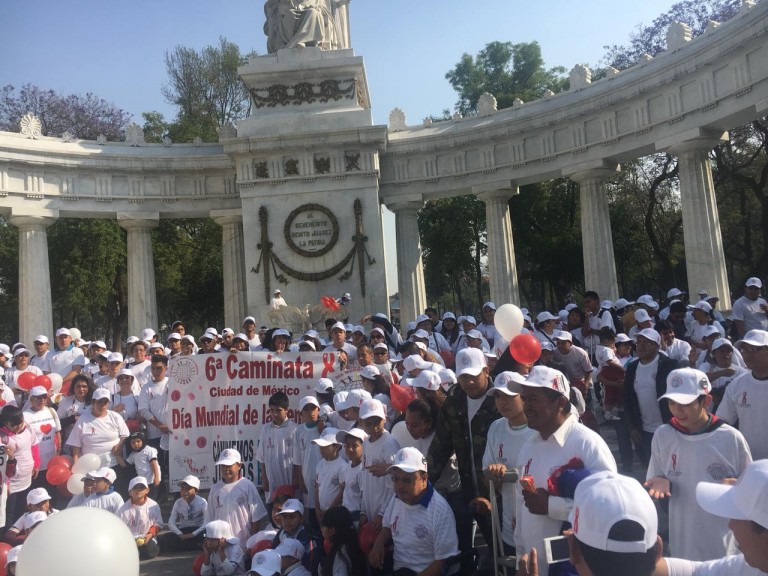 Caminando juntos por atención integral en sexta edición de la caminata del Día Mundial de la Hemofilia