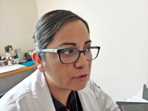 doctora Daniela Castillo Martínez, Jefa del Servicio de Hemofilia del Hospital Infantil de México Federico Gómez