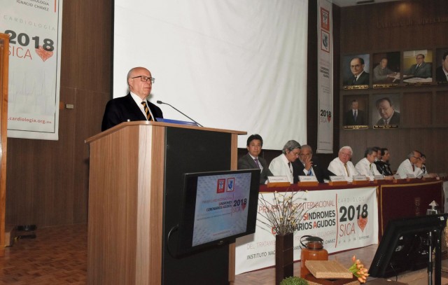 El Secretario de Salud inauguró el Primer Curso Internacional de Síndromes Coronarios Agudos.