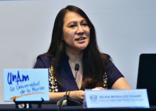 Silvia Morales Chainé, coordinadora de los Centros de Formación y Servicios Psicológicos de la Facultad de Psicología de la UNAM.