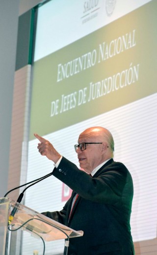 El Secretario de Salud, José Narro, clausuró el Segundo Encuentro Nacional de Jefes de Jurisdicción 2018.