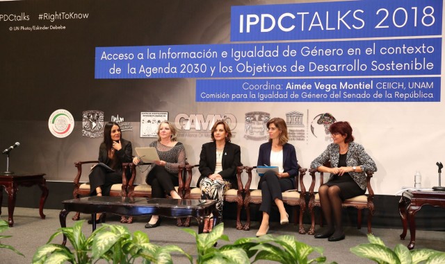 Foro Internacional IPDC Talks México, al que convoca la senadora Martha Lucía Micher Camarena.