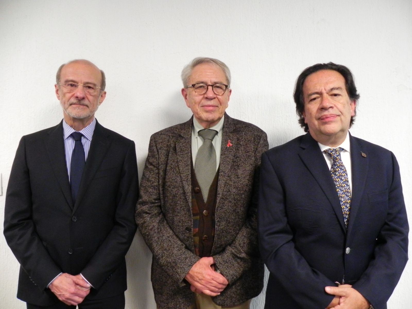 Dr. Guillermo Miguel Ruiz Palacios y Santos, Dr. Jorge Alcocer Varela, y Dr. Alejandro Mohar Betancour