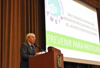 El Secretario de Salud inauguró el XXIII Congreso Internacional de la Asociación Mexicana para el Estudio de la Infecciones Nosocomiales