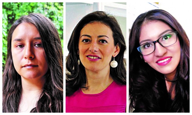 Ana Belén Salinas Abarca, María de Jesús Chávez Canales y Lucía Mendoza Viveros recibirán la Beca para Mujeres en la Ciencia L'Oréal-Unesco-Conacyt-AMC 2019.