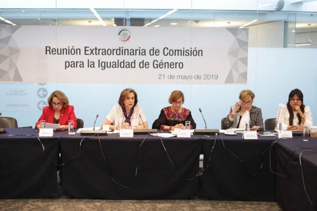Reunión de la Comisión para la igualdad de genero